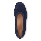 Vionic | Caroll 2.0 Ballet Flat in Navy Blazer Suede
