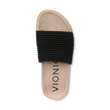 Vionic | Evie Knit Slide Sandal in Black