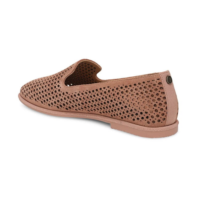 Vionic | Willa 2.0 Perf Slip on Flat in Mocha Mousse Suede