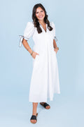 English Factory | Stitch Detailed Midi Dress