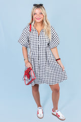 The Gingham Mini Dress