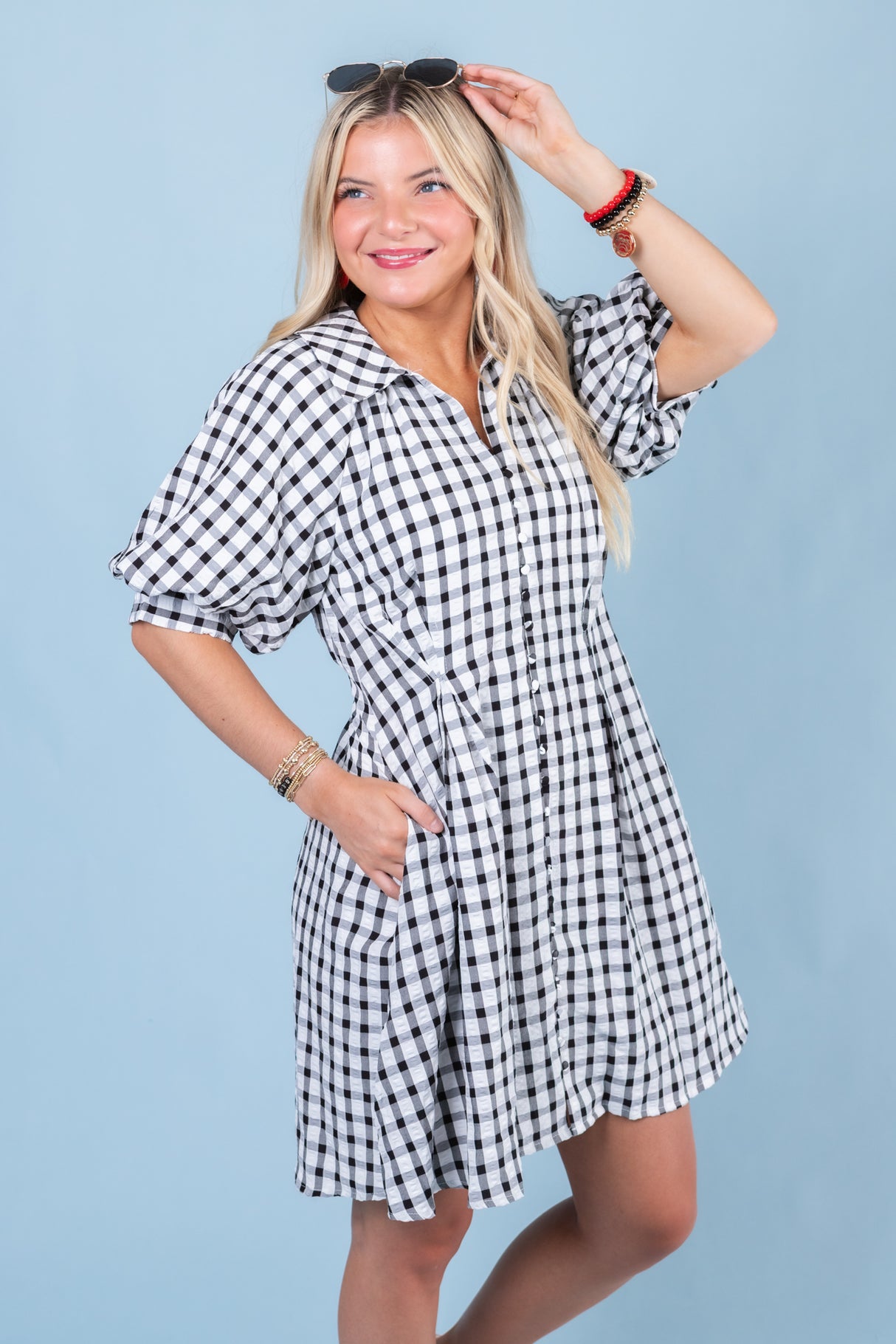 The Gingham Mini Dress