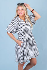 The Gingham Mini Dress