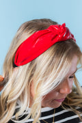 Faux Leather Headband