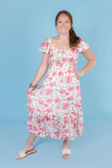The Gina's Garden Midi Dress