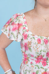 The Gina's Garden Midi Dress