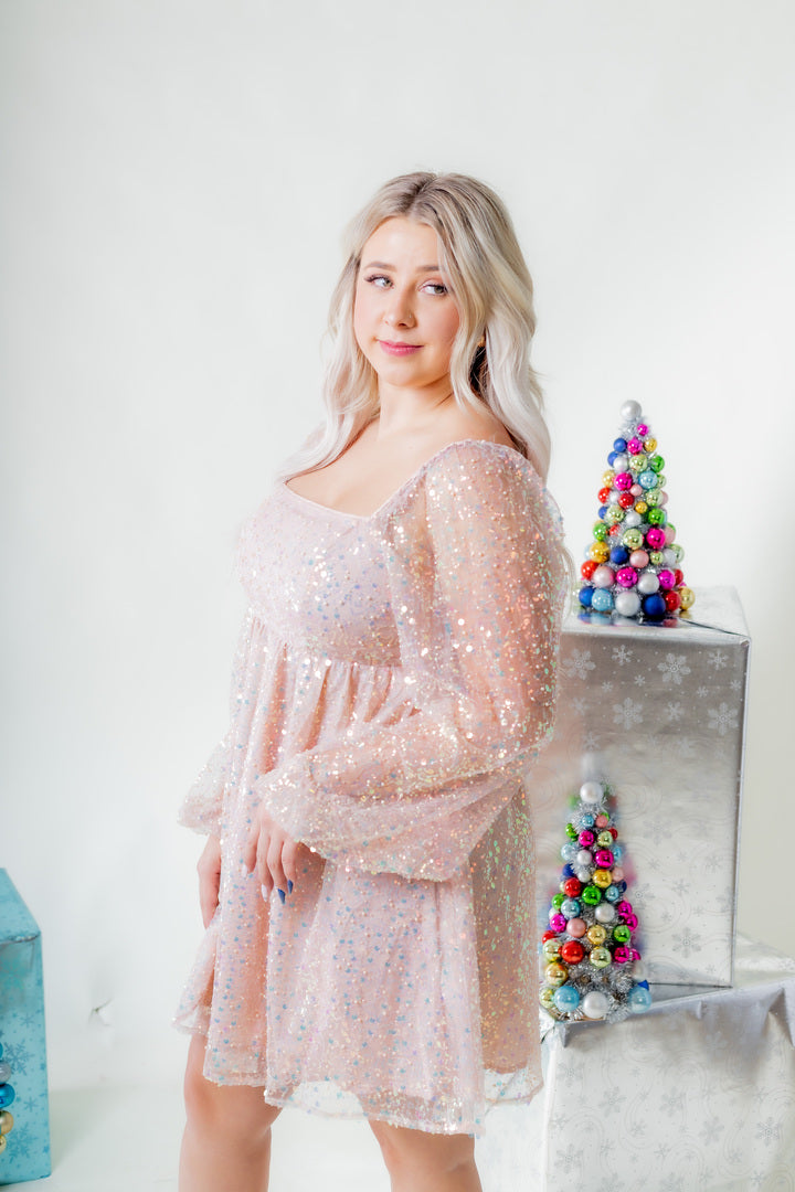 The Luna Sequin Dress (Final Sale)