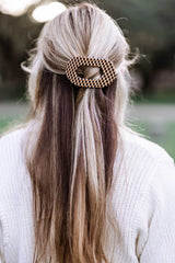 Teleties | Gone Glamping Medium Flat Round Clip