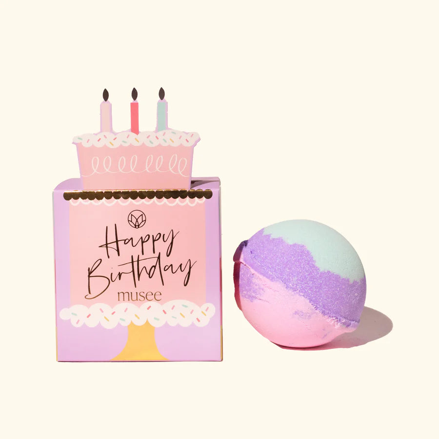 Musee | Birthday Cake Boxed Bath Balm
