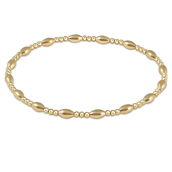 Enewton | Harmony Joy Pattern 2mm Bead Bracelet- Gold