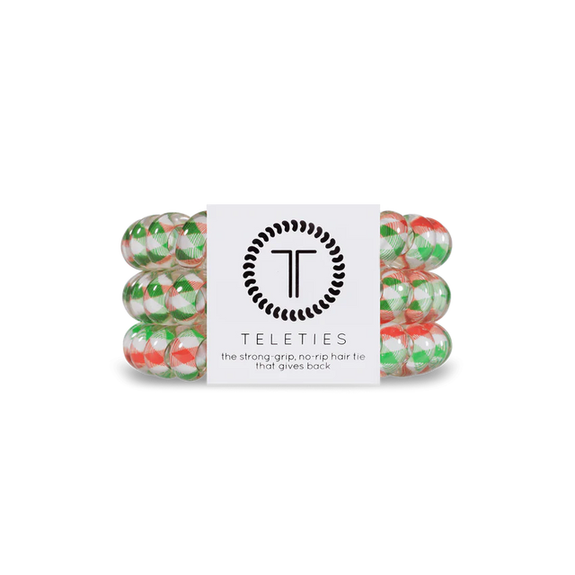 Teleties | Holiday Hoopla - Large Spiral Hair Ties