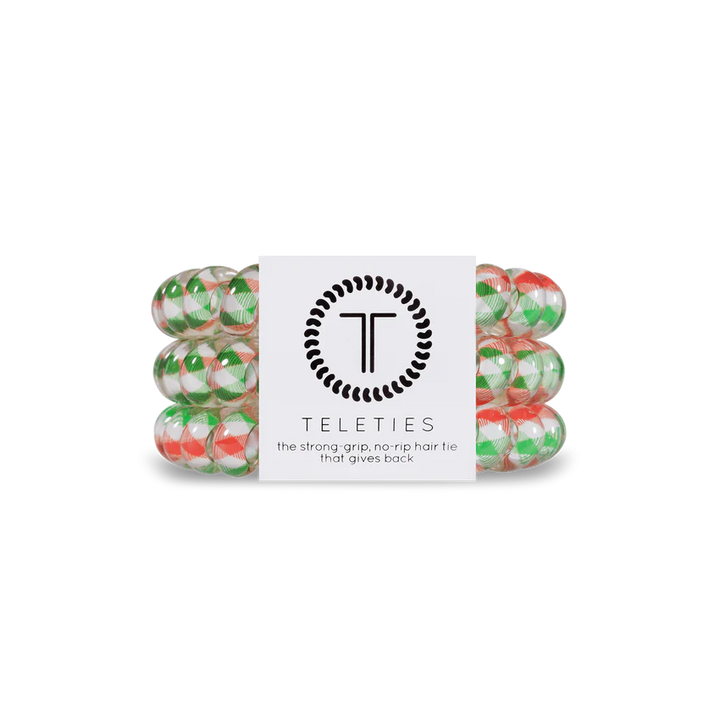 Teleties | Holiday Hoopla - Large Spiral Hair Ties