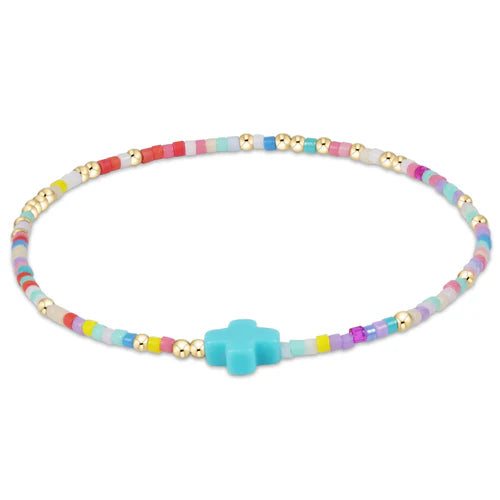 Enewton | Hope Unwritten Signature Cross Bracelet - Hot Mess