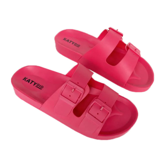 Buckle Slide Sandals