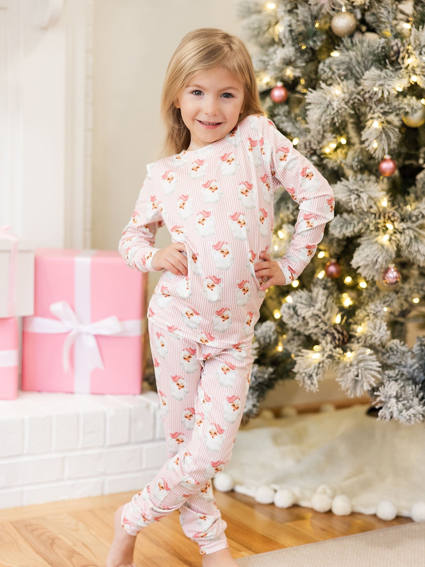 Mary Square | Toddler PJ Set - Santa Baby