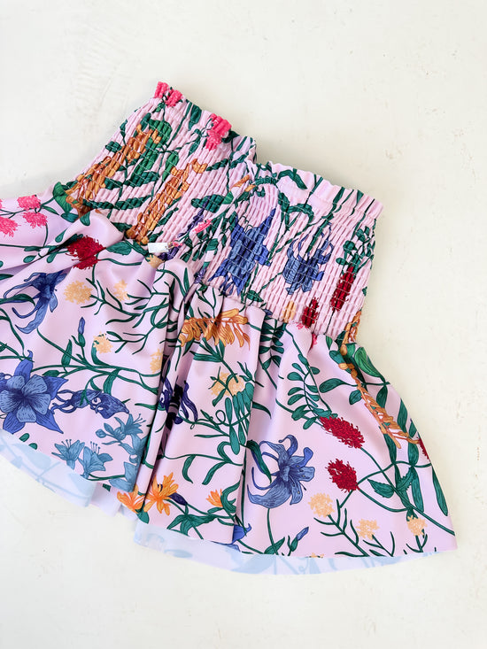 Floral Swim Skirt