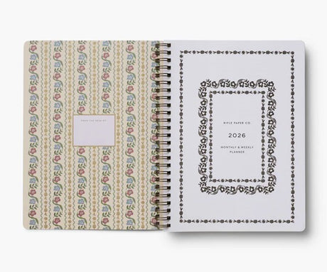Rifle Paper Co. | 2026 Dahlia 12-Month Softcover Spiral Planner