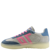 Back 70 | Boston LS Sneakers in Grey Jeans Pink