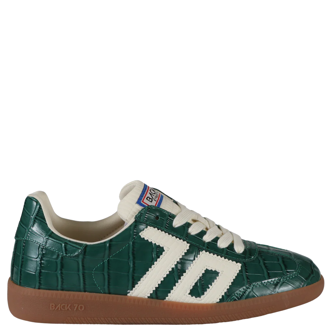 Back 70 | Cloud K Sneakers in Green Milk