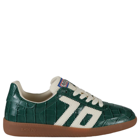 Back 70 | Cloud K Sneakers in Green Milk