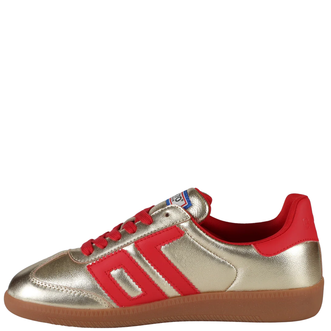 Back 70 | Cloud NM Sneakers in Gold Red