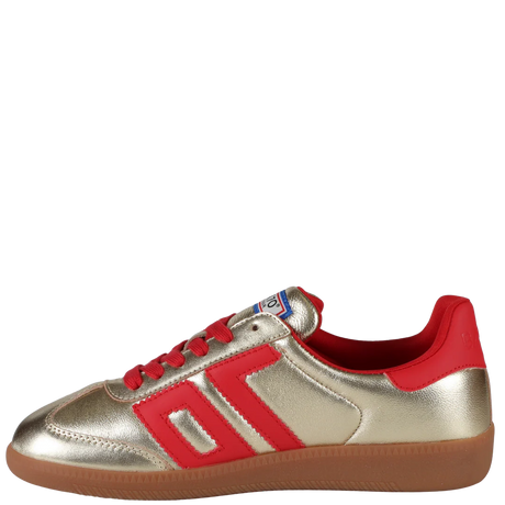 Back 70 | Cloud NM Sneakers in Gold Red