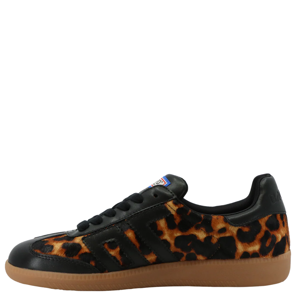 Back 70 | Cloud P Sneakers in Leopard Black