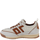 Back 70 | Jogger FT Sneakers in Milk Ice Cuoio