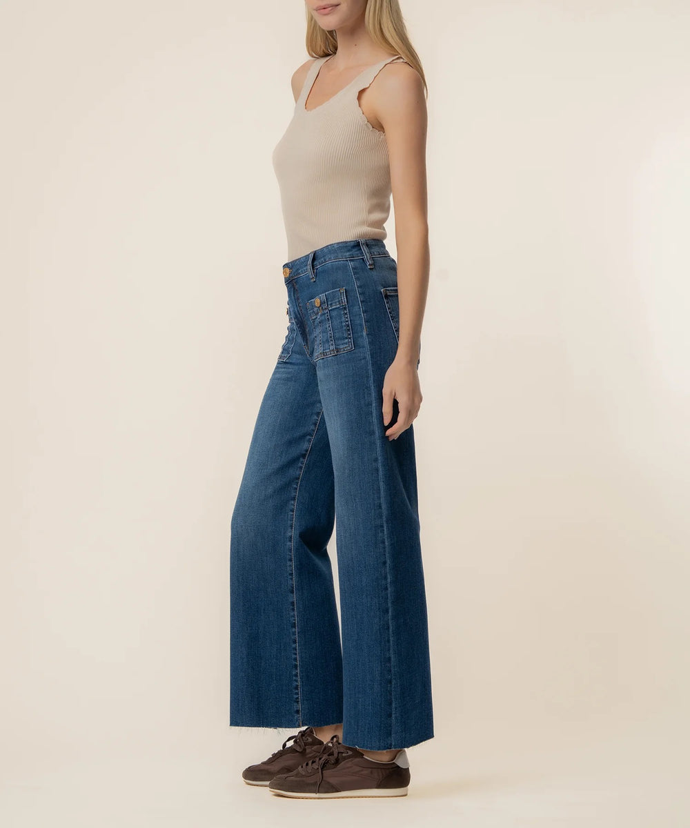 Kut from the Kloth | Meg High Rise Wide Leg