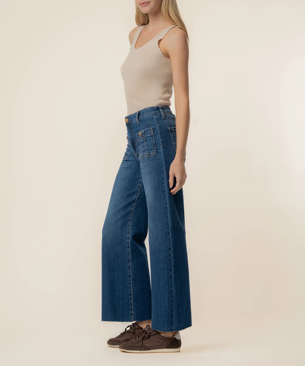 Kut from the Kloth | Meg High Rise Wide Leg
