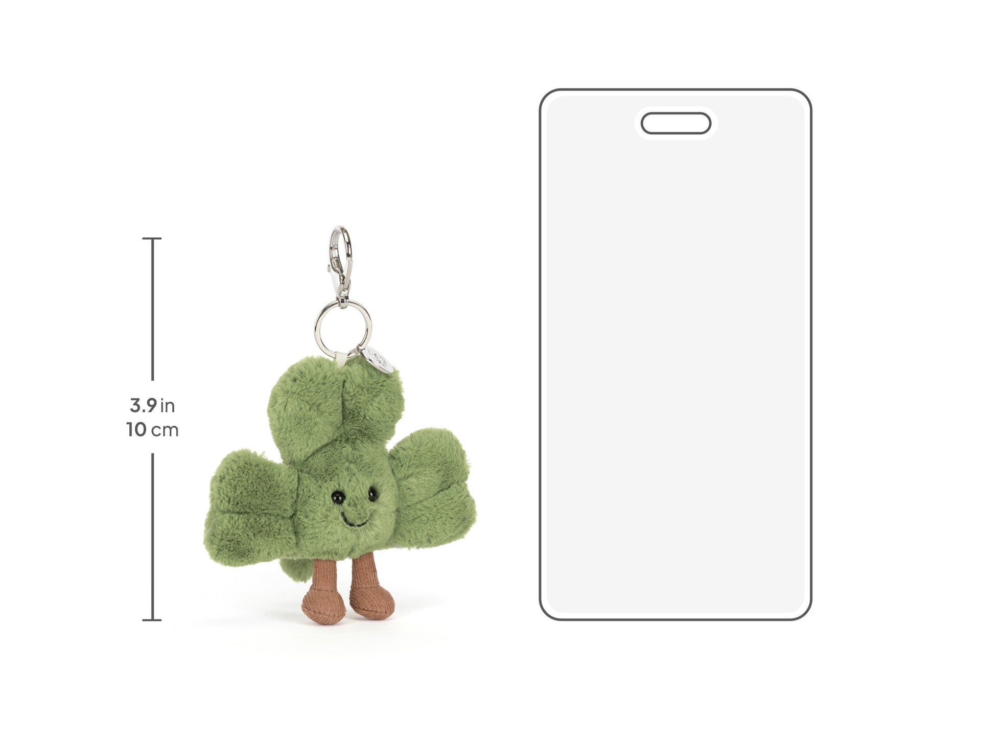 Jellycat | Amuseables Siofra Shamrock Bag Charm
