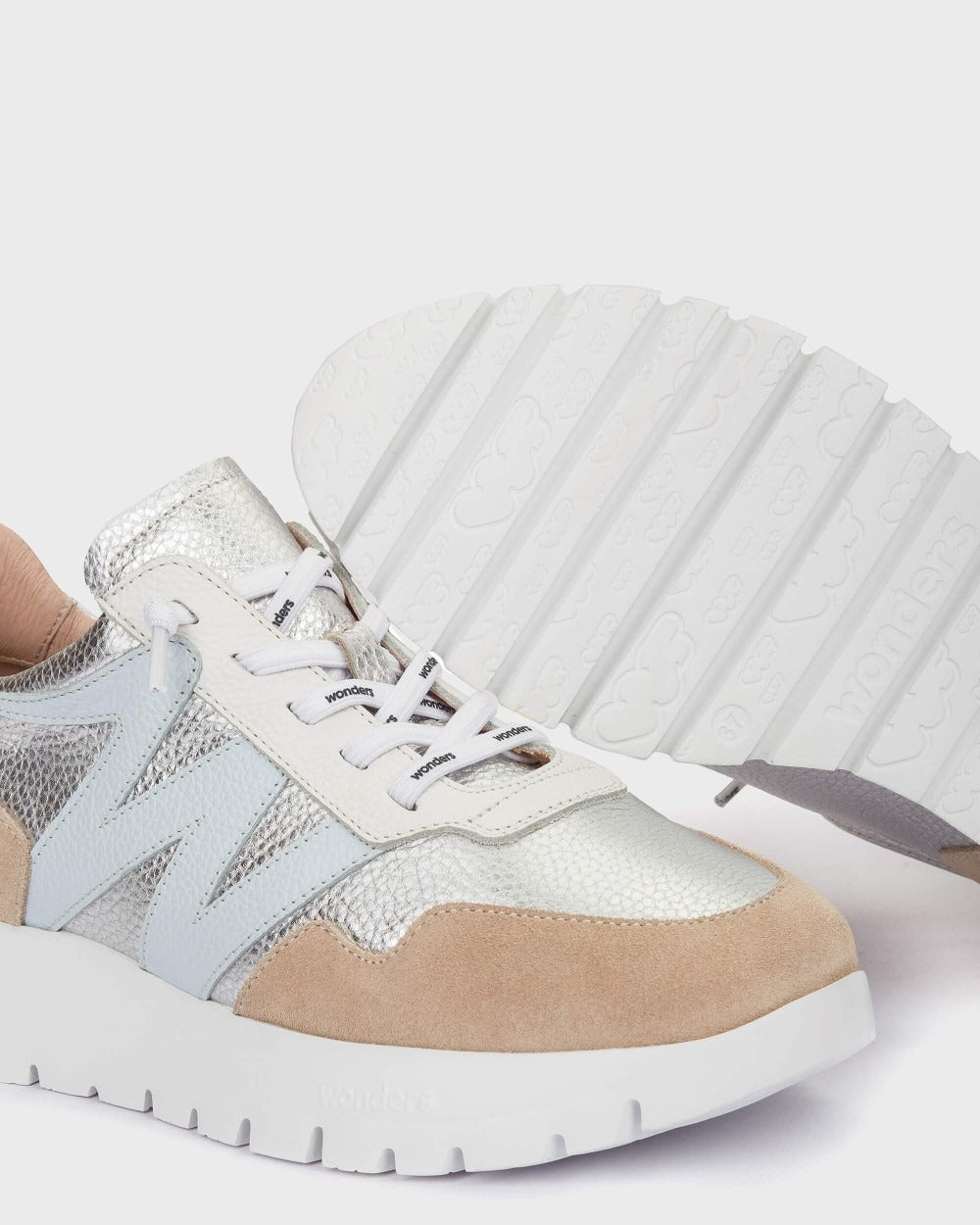 Wonders | Odisei 01 Silver Sneakers