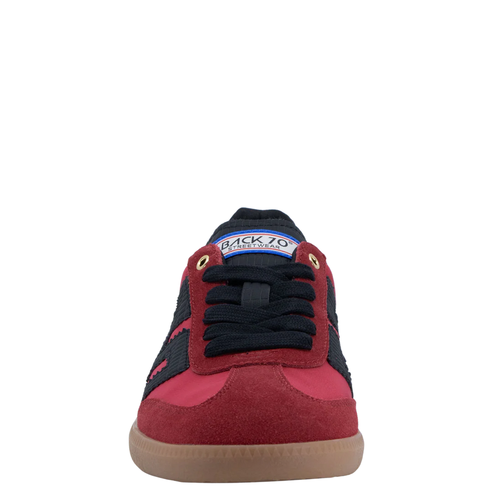 Back 70 | Ghost Sneakers in Red Black