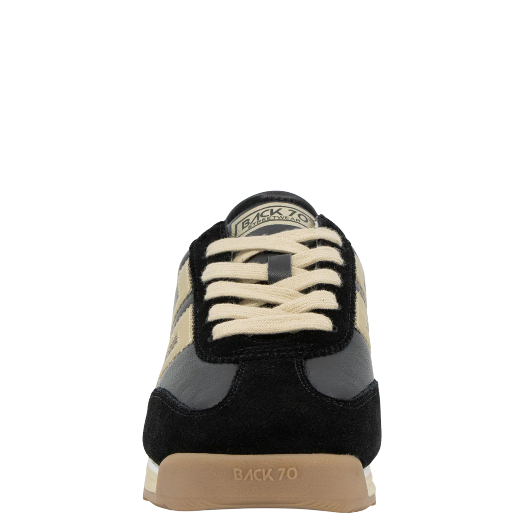 Back 70 | Jogger N Sneakers in Black Gold