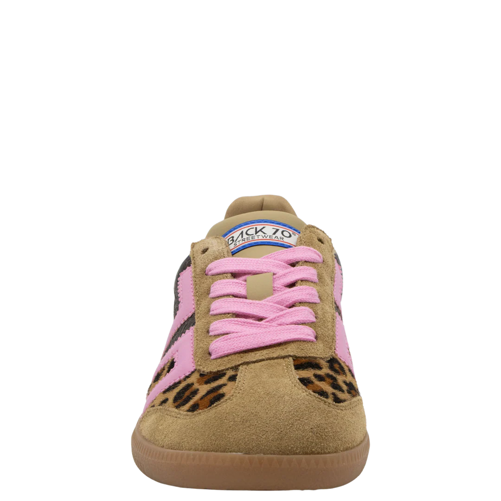 Back 70 | Squid Sneakers in Leopard Zebra Fuxia