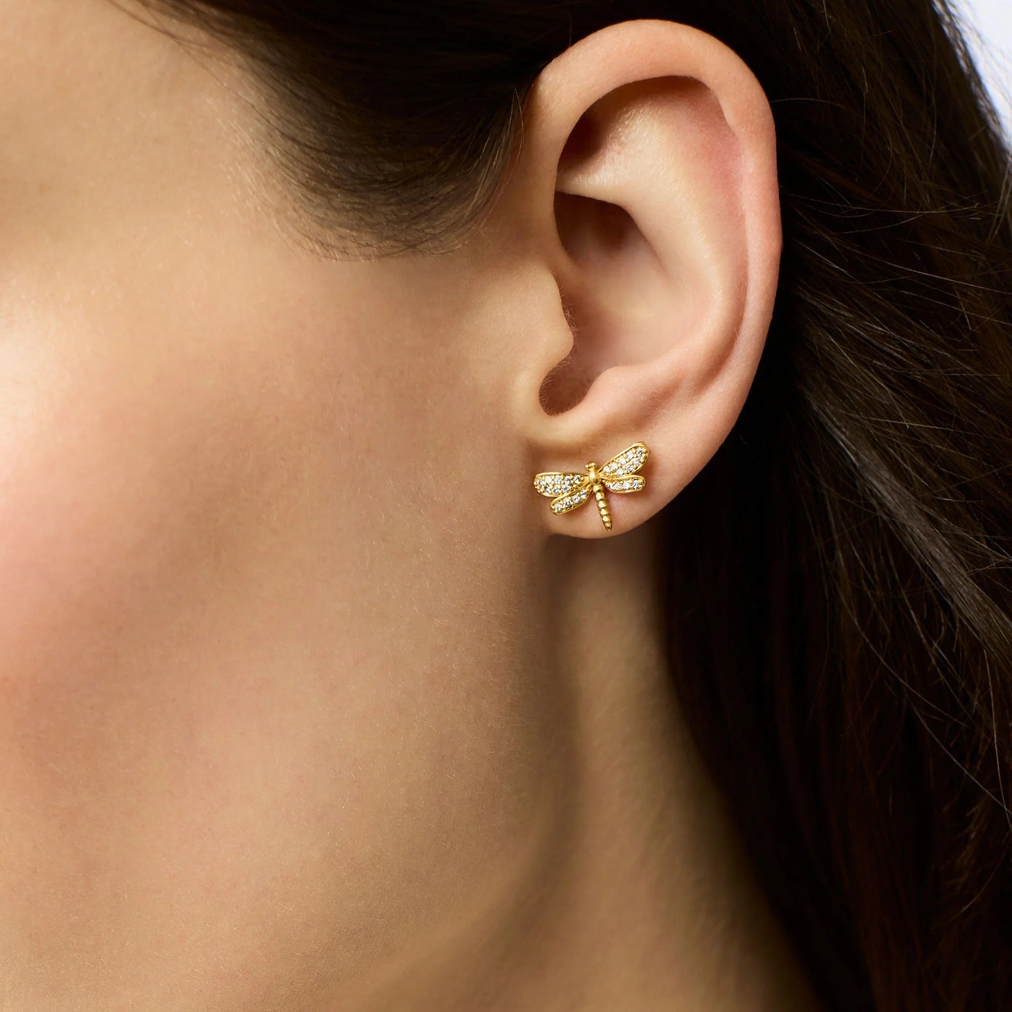 Julie Vos | Dragonfly Pave Stud