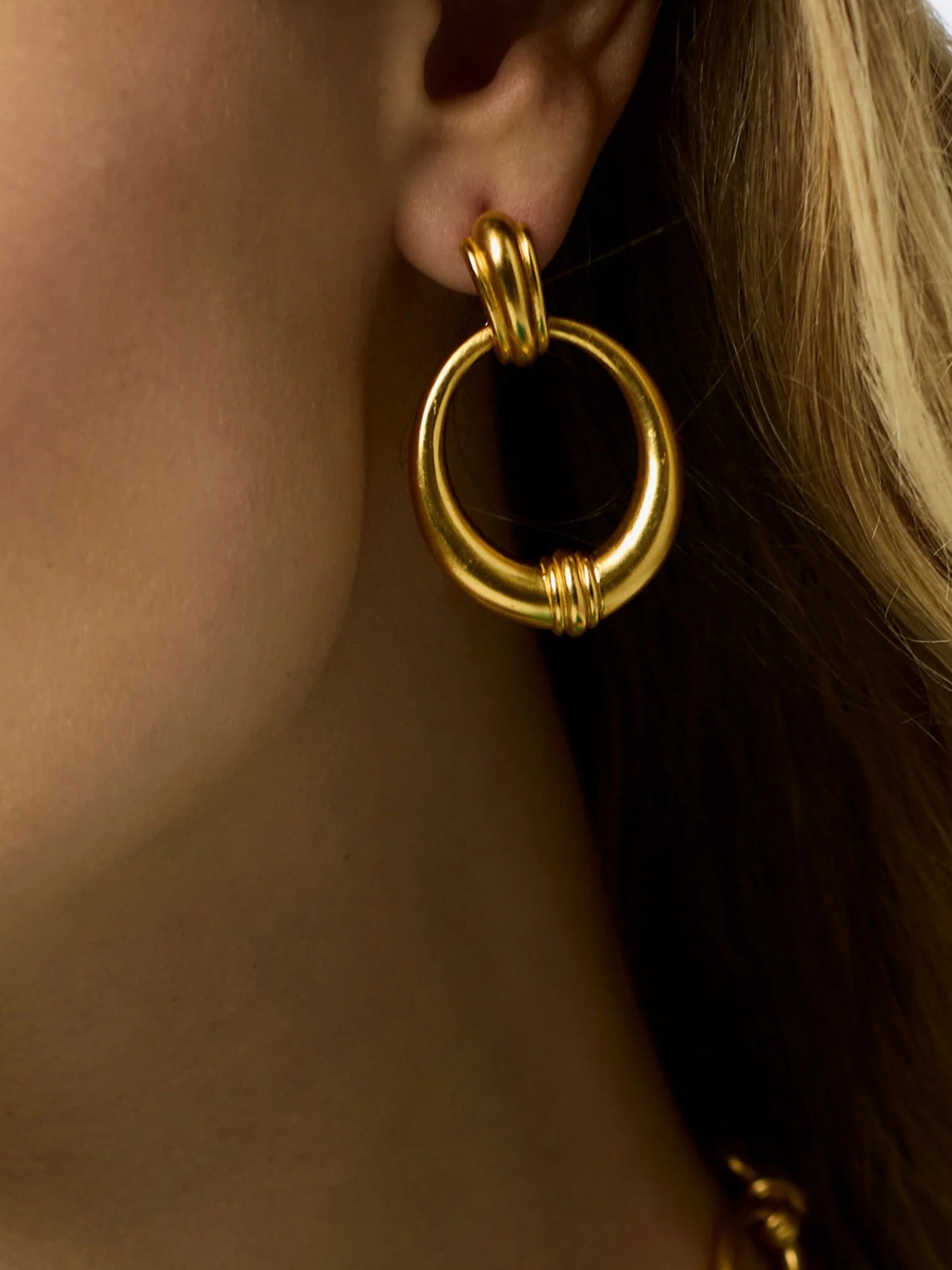 Julie Vos | Portofino Doorknocker Earring