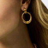 Julie Vos | Portofino Doorknocker Earring