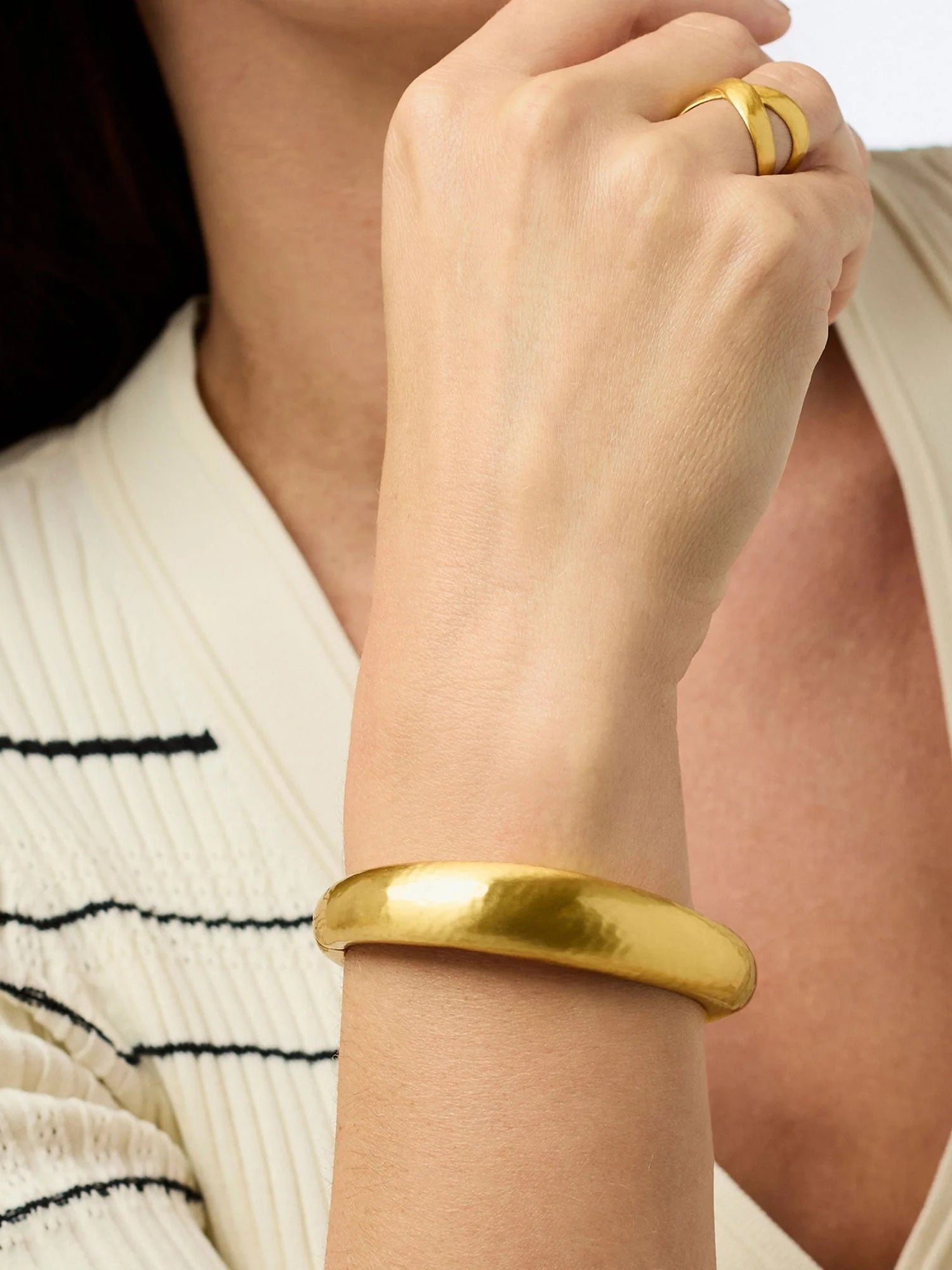 Julie Vos | Catalina Demi Hinge Bangle