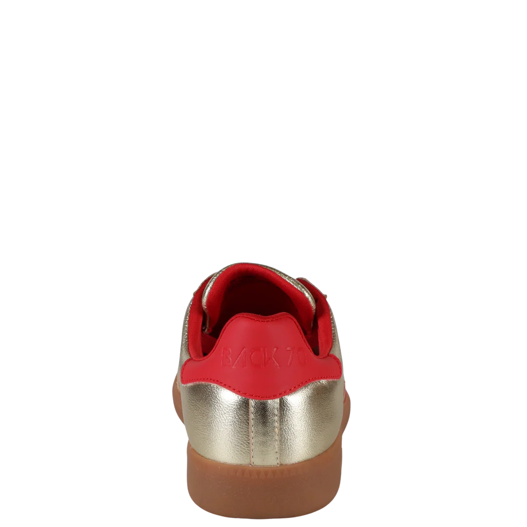 Back 70 | Cloud NM Sneakers in Gold Red