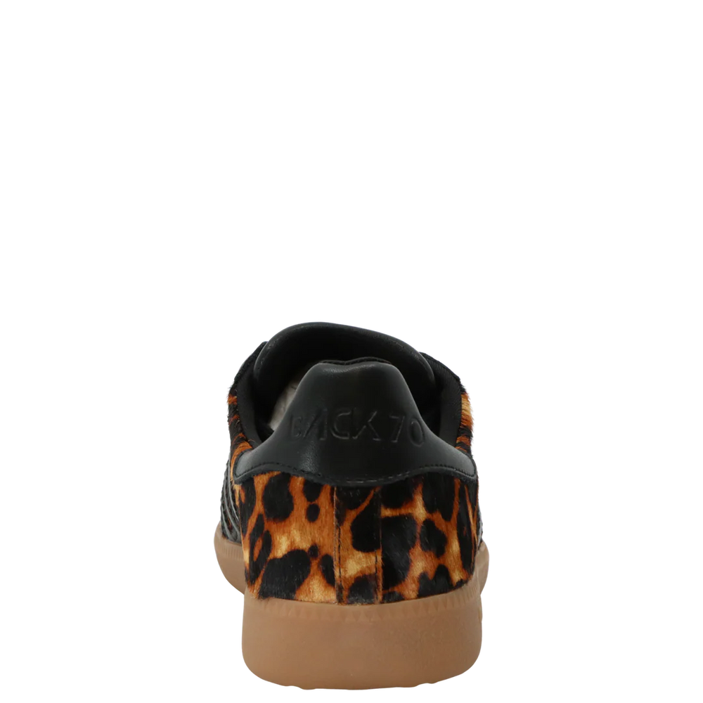 Back 70 | Cloud P Sneakers in Leopard Black