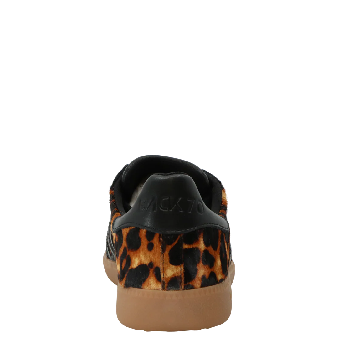 Back 70 | Cloud P Sneakers in Leopard Black