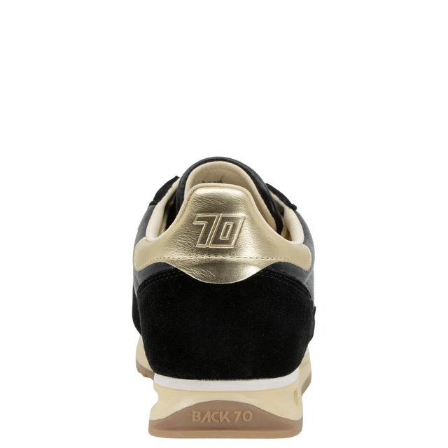Back 70 | Jogger N Sneakers in Black Gold