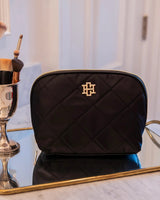 Caroline Hill | Capri Large Pouch- Black Nylon