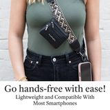 Save The Girls | Clip & Go Strap w/Zippered Pouch XOXO