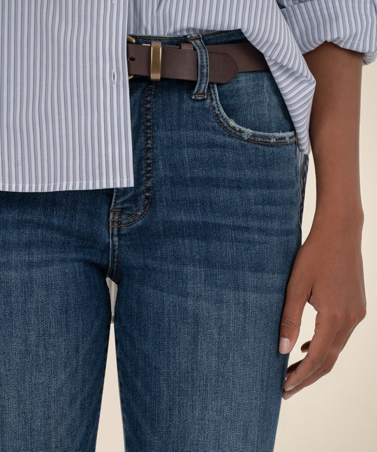 Kut from the Kloth | Kelsey High Rise Wide Hem Ankle Flare