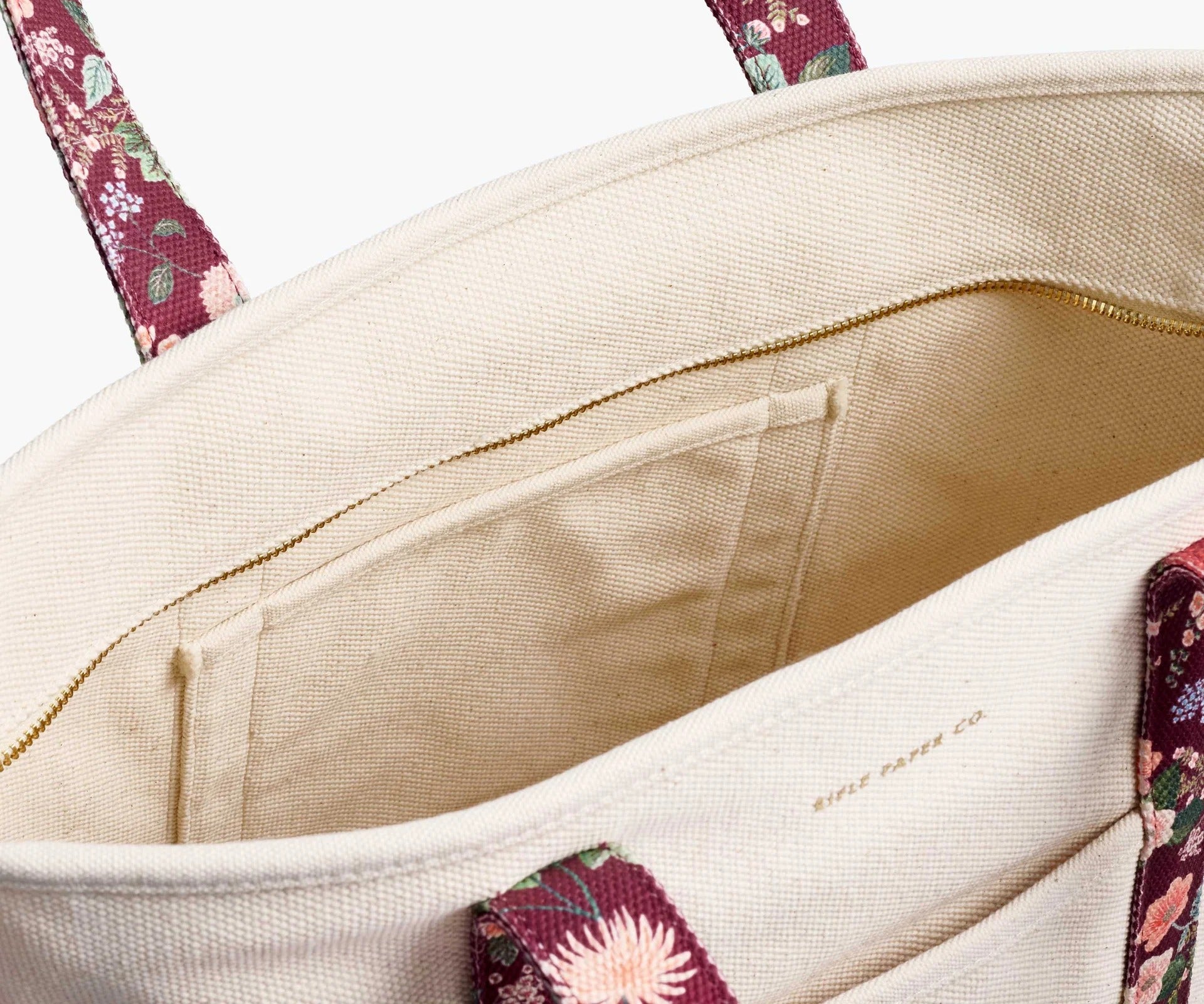 Rifle Paper Co. | Dahlia Canvas Carry All