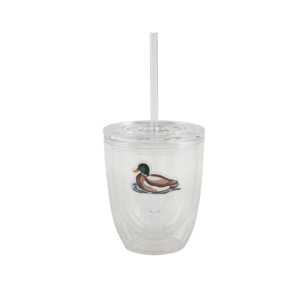 Mudpie | Duck Embroidered Tumbler