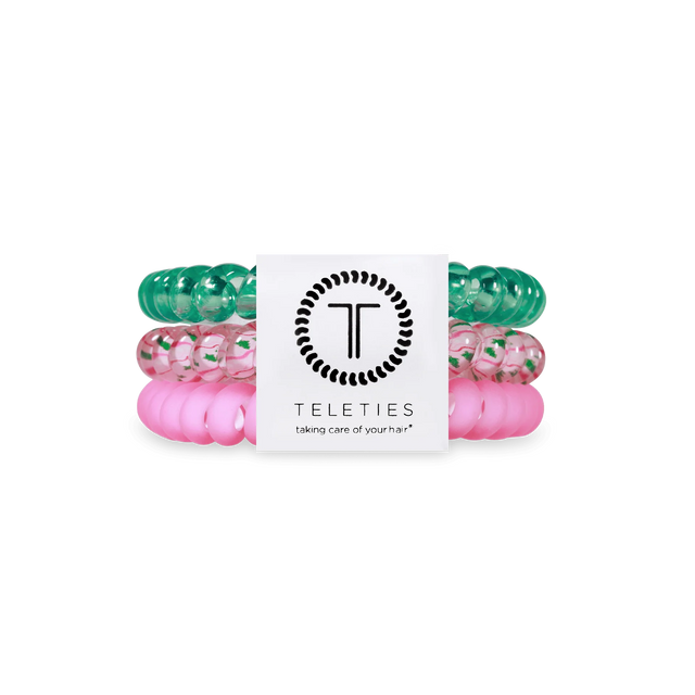 Teleties | Merry Pinkmas Small Hair Ties