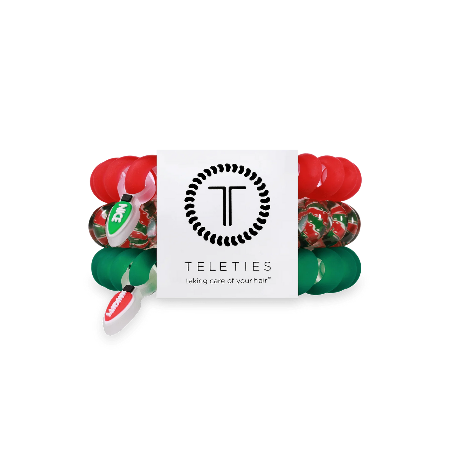 Teleties | Naughty or Nice Large Hair Ties